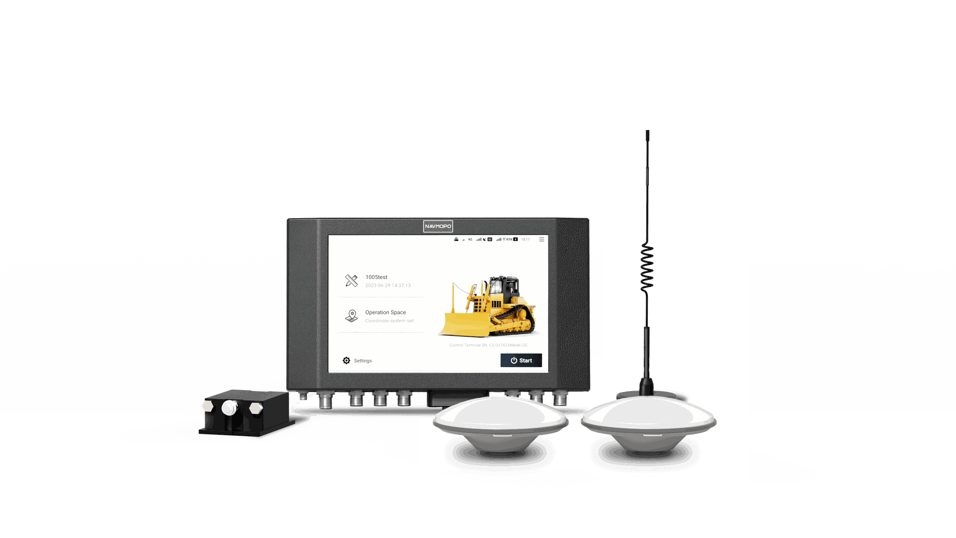 3D система нивелирования для бульдозера NAVMOPO H39